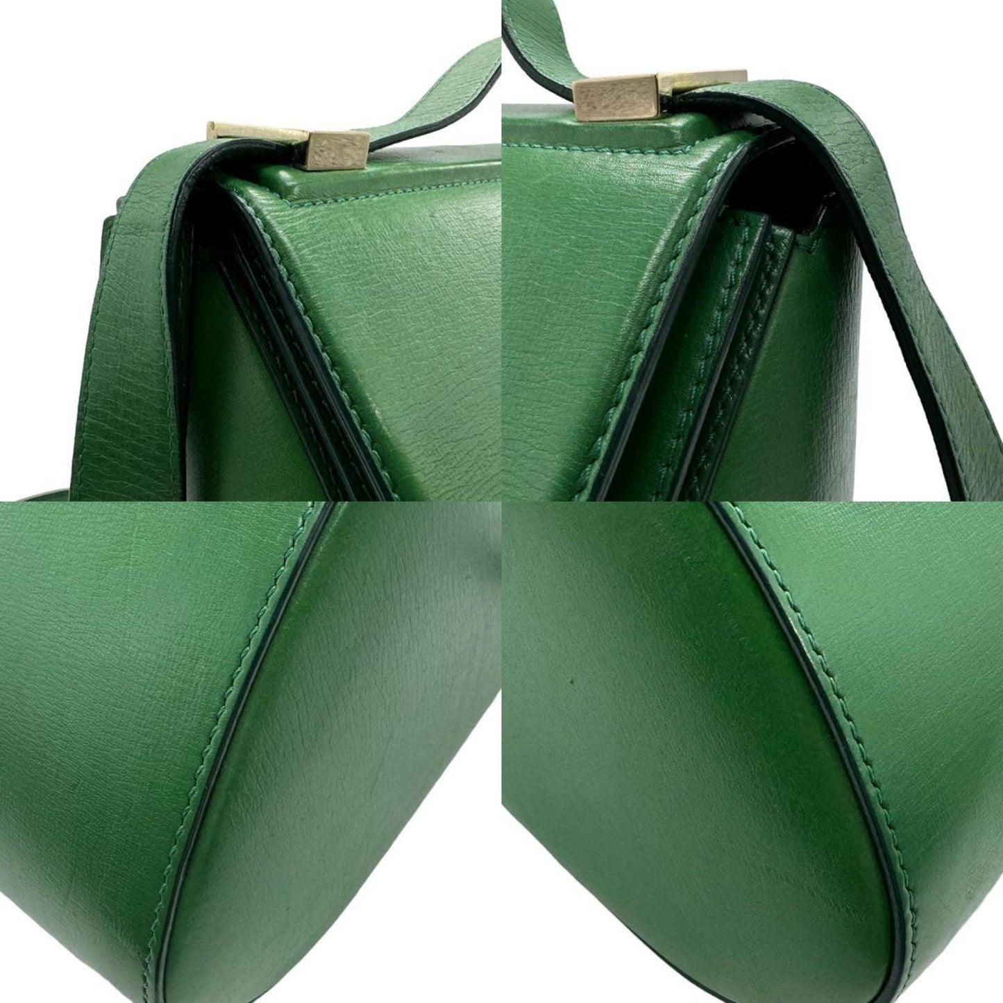 Givenchy Green Leather Pandora Box