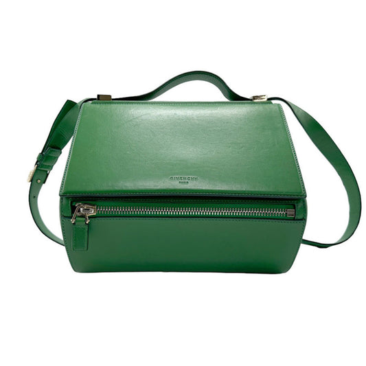 Givenchy Green Leather Pandora Box