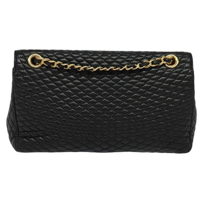 Chanel Black Leather Vanity