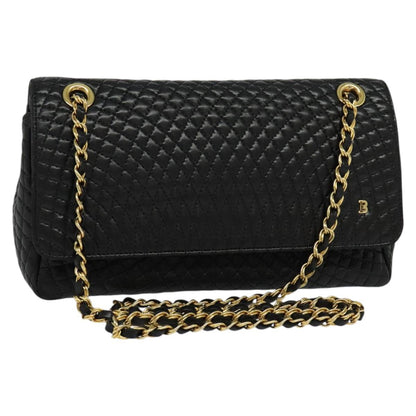 Bally Black Leather Shoulder
