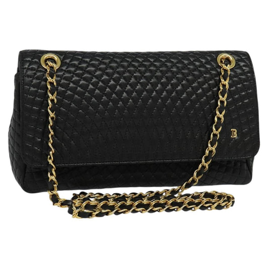 Bally Black Leather Shoulder