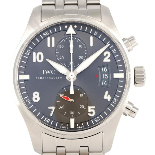 Iwc Schaffhausen Gray Steel Watch