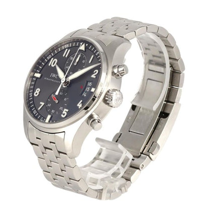 Iwc Schaffhausen Gray Steel Watch