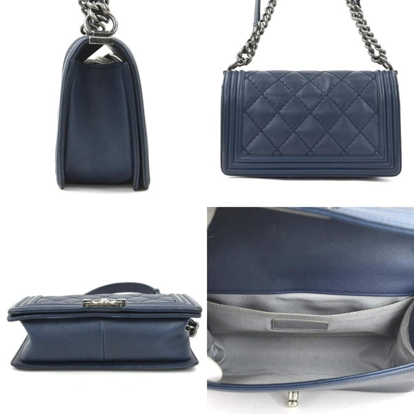 Chanel Black Leather Flap Bag