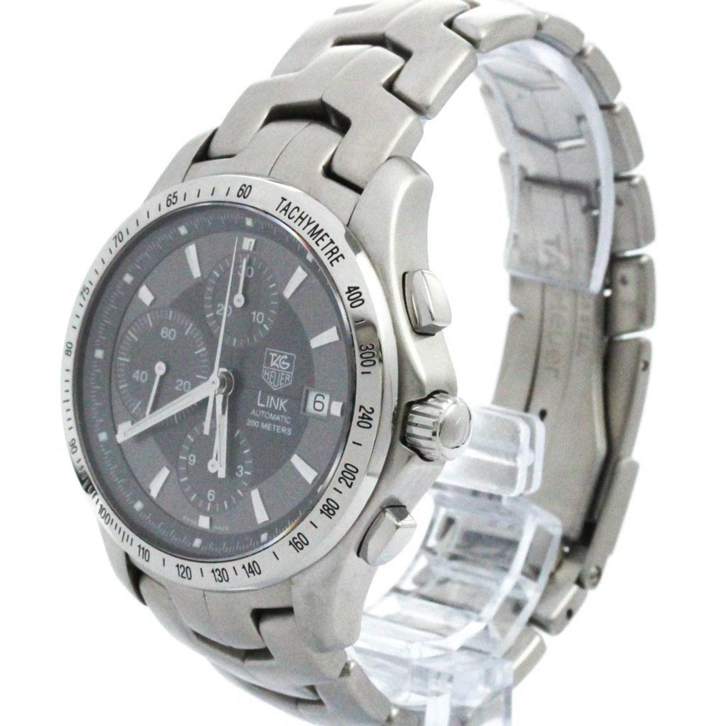 Tag Heuer Gray Steel Link