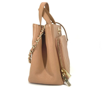 Chanel Brown Leather Business Affinity