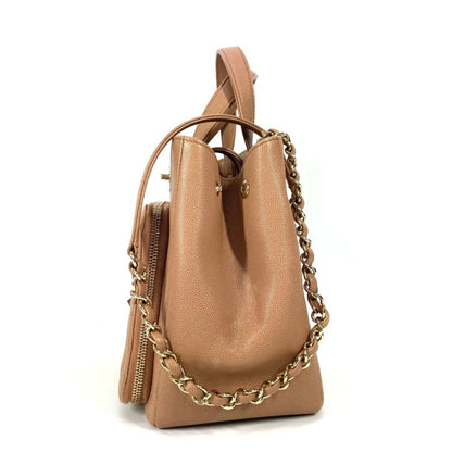 Chanel Brown Leather Business Affinity