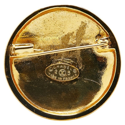 Chanel Gold Gold Plated Coco Mark