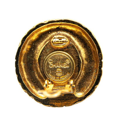 Chanel Gold Gold Plated Earring
