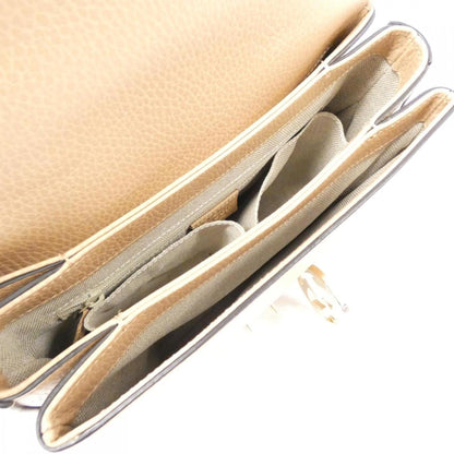 Gucci Brown Leather Interlocking G