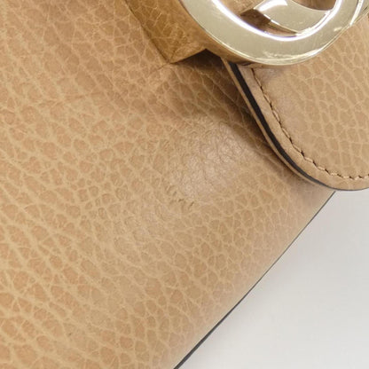 Gucci Brown Leather Interlocking G