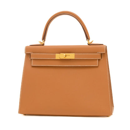 Hermès Gold Leather Kelly 28