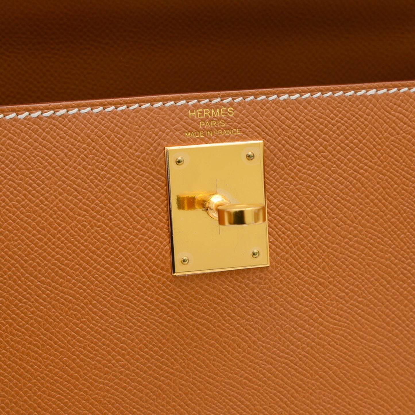 Hermès Gold Leather Kelly 28