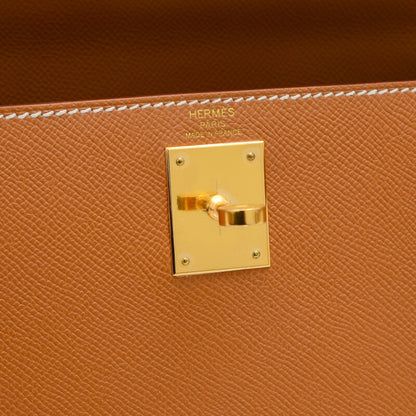 Hermès Gold Leather Kelly 28
