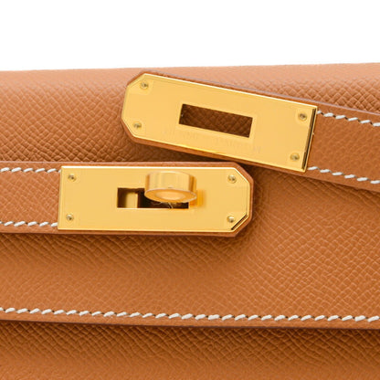 Hermès Gold Leather Kelly 28