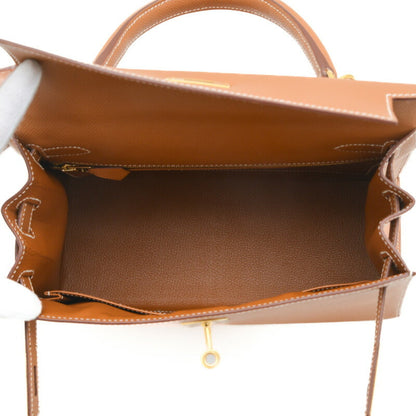 Hermès Gold Leather Kelly 28