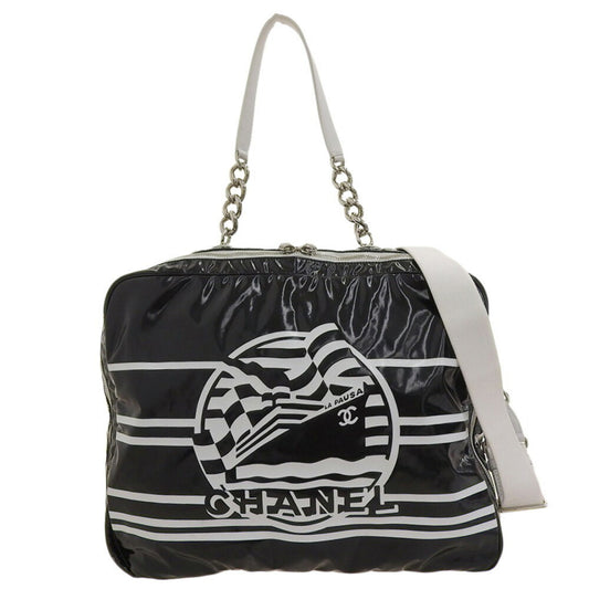 Chanel Black Leather Handbag