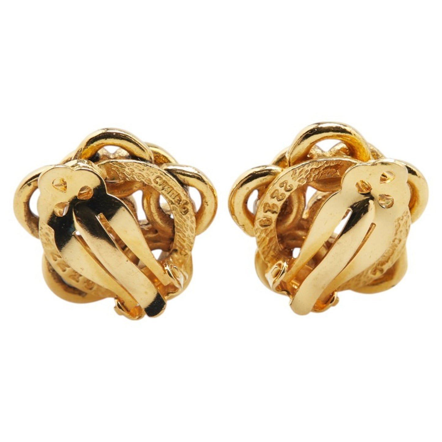 Chanel Gold Gold Plated Camélia