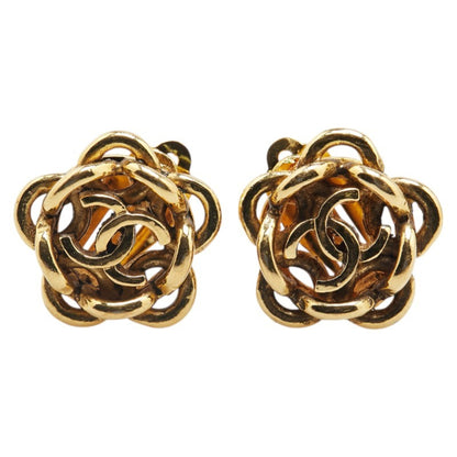 Chanel Gold Gold Plated Camélia