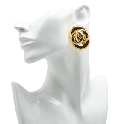 Chanel Gold Gold Plated Coco Mark