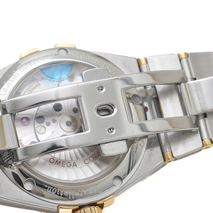 Omega Black Yellow Gold Constellation