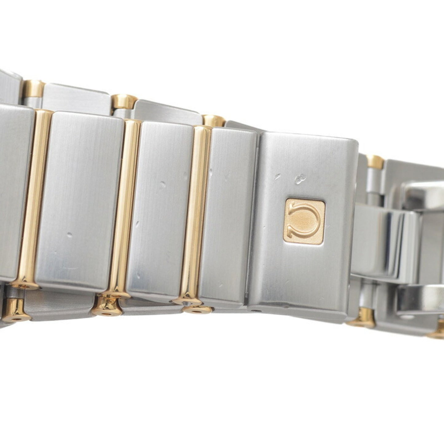 Omega Black Yellow Gold Constellation