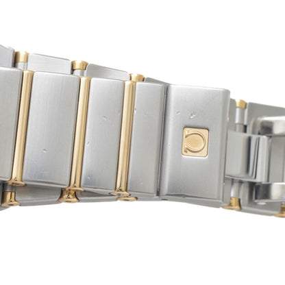 Omega Black Yellow Gold Constellation