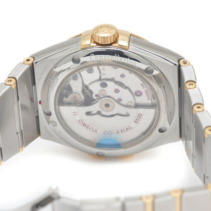 Omega Black Yellow Gold Constellation
