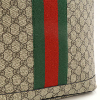 Gucci Brown Canvas Ophidia