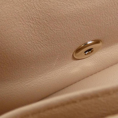 Chanel Pink Leather Mini Flap Bag