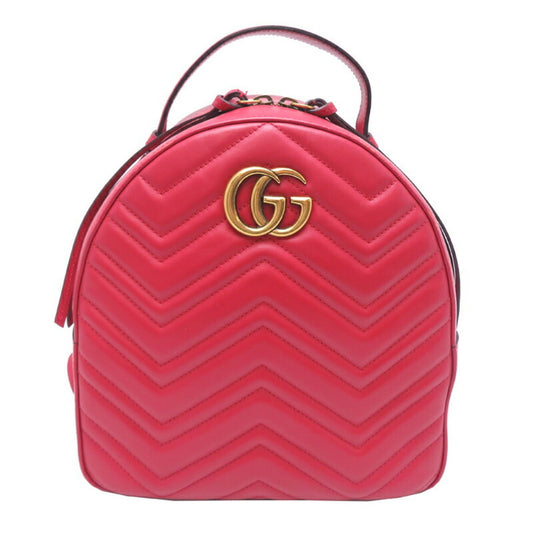 Gucci Red Leather Marmont