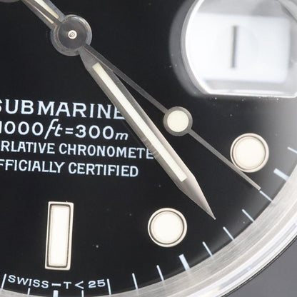 Rolex Black Steel Submariner