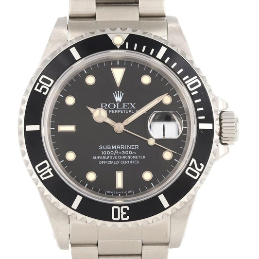 Rolex Black Steel Submariner