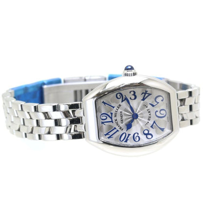 Franck Muller Silver Steel Watch