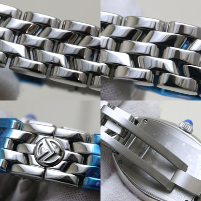 Franck Muller Silver Steel Watch