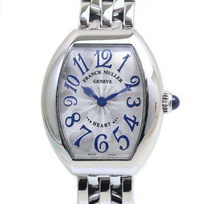 Franck Muller Silver Steel Watch