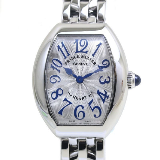 Franck Muller Silver Steel Watch