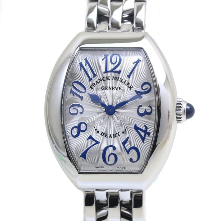 Franck Muller Silver Steel Watch