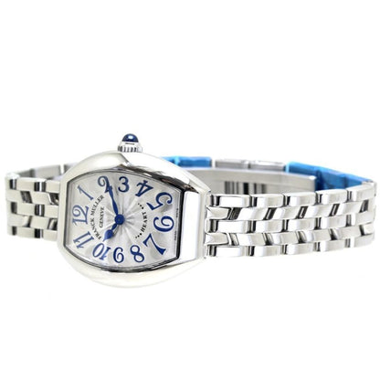 Franck Muller Silver Steel Watch
