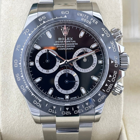 Rolex Black Steel Daytona