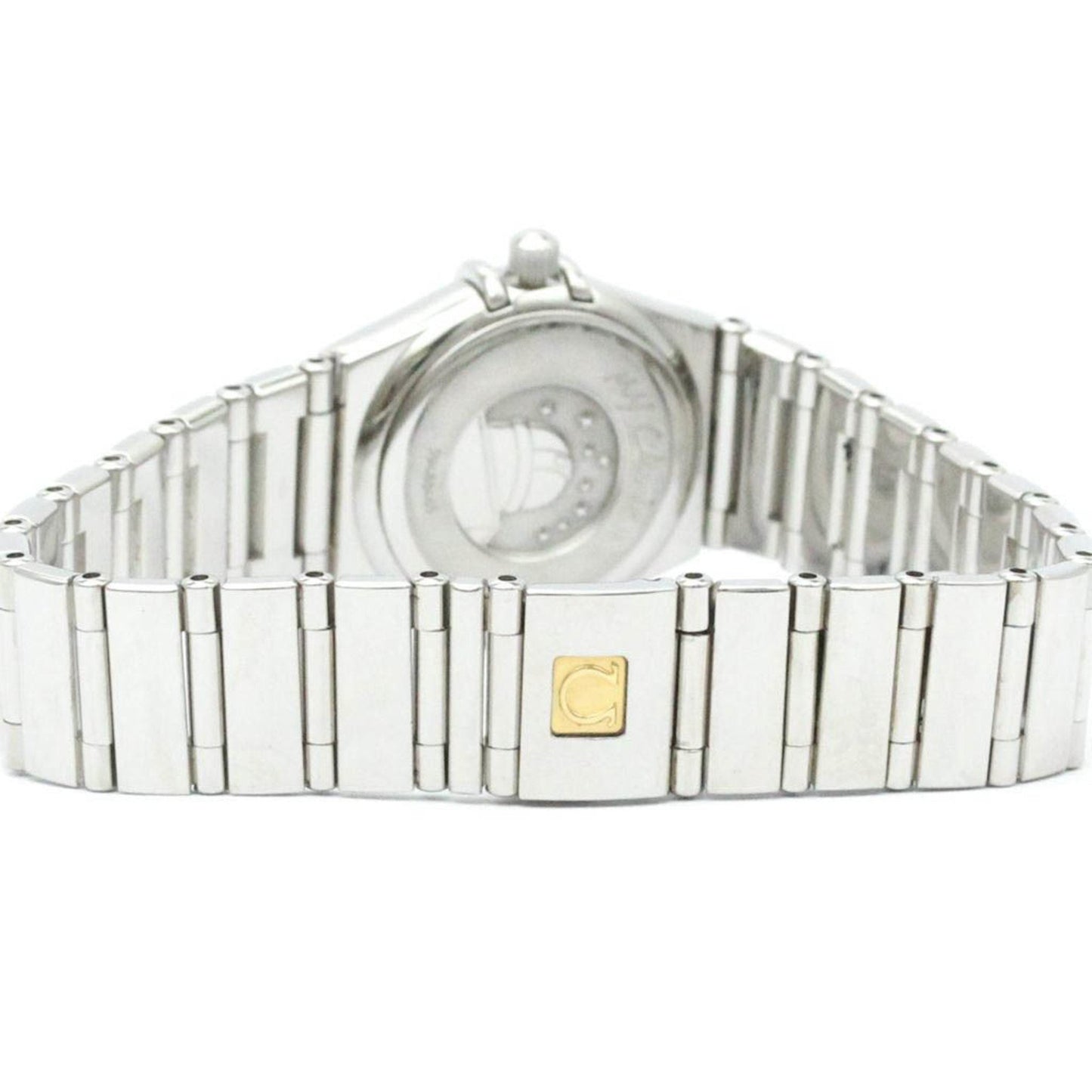 Omega White Steel Constellation