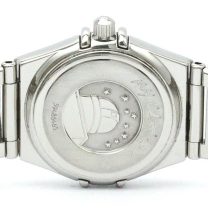 Omega White Steel Constellation