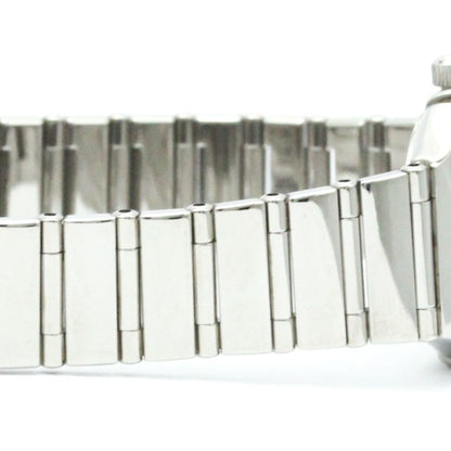 Omega White Steel Constellation