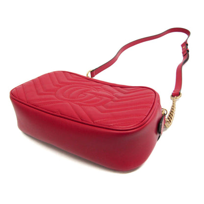 Gucci Red Leather Marmont