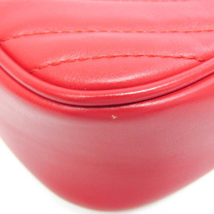 Gucci Red Leather Marmont