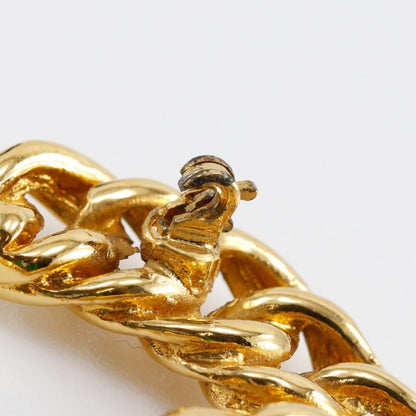 Chanel Gold Gold Plated Coco Mark