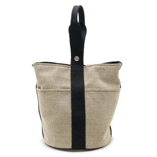 Hermès Brown Canvas Saxo