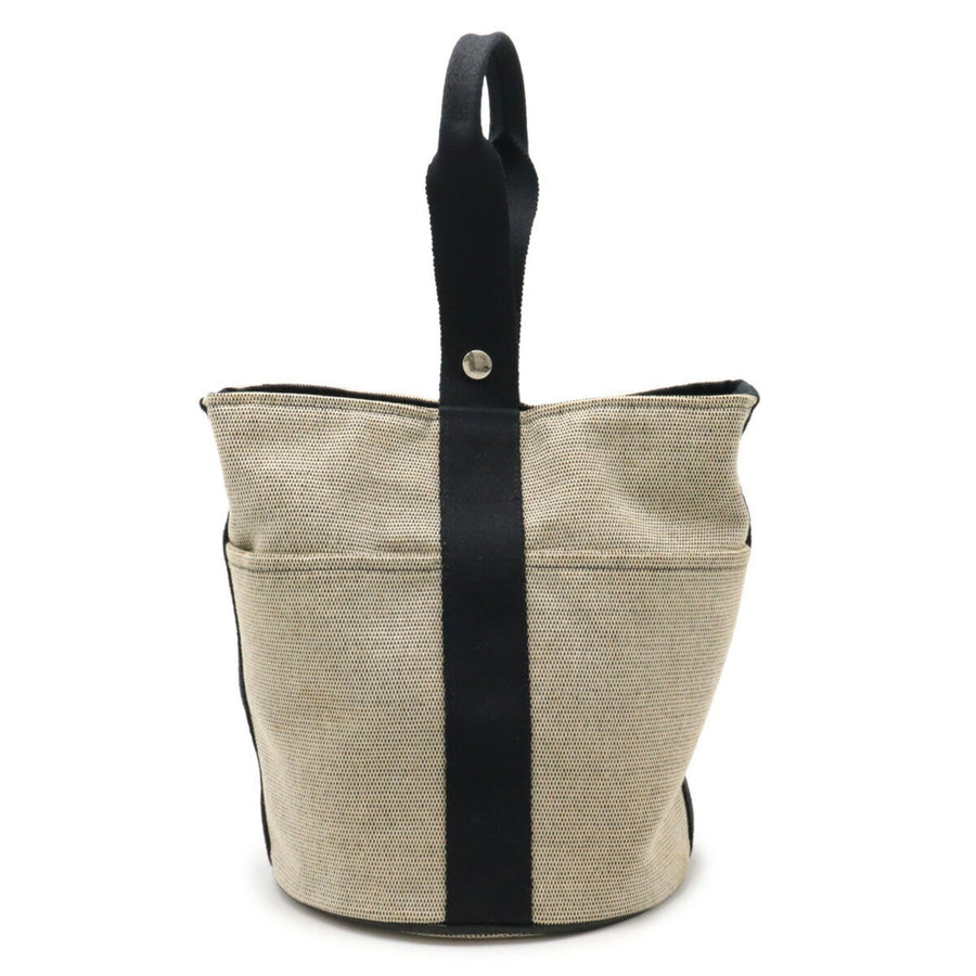 Hermès Brown Canvas Saxo