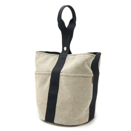 Hermès Brown Canvas Saxo
