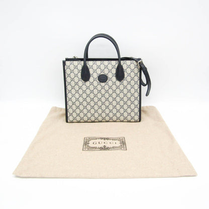 Gucci Brown Canvas Shoulder